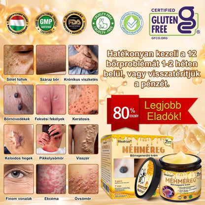 🐝💎 𝐇𝐞𝐚𝐥𝐫𝐢𝐳𝐞® Méhméreg Komplex Arckrém – A természetes bőrápolás új generációja hidratáltabb, simább és ragyogóbb bőrért 🌿✨