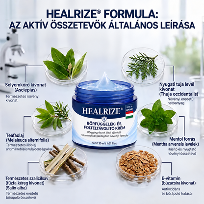 𝐇𝐞𝐚𝐥𝐫𝐢𝐳𝐞®🍄8️⃣ 7 napos krém bőrkinövések és pigmentfoltok ellen (fájdalommentes formula – hegmentes)🌿