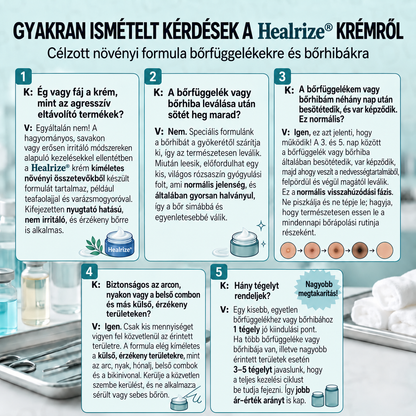 𝐇𝐞𝐚𝐥𝐫𝐢𝐳𝐞®🍄8️⃣ 7 napos krém bőrkinövések és pigmentfoltok ellen (fájdalommentes formula – hegmentes)🌿